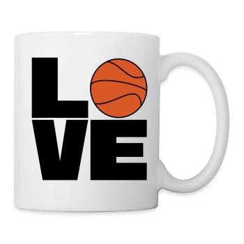 Love Basketball - Mug - white - Right