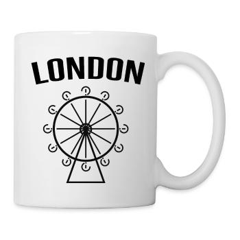 London - Tasse - Weiß - Rechts