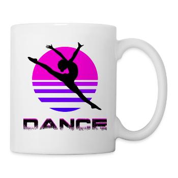 Gymnastique rythmique - Mug blanc - blanc - Droite