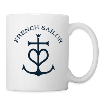 FRENCH SAILOR - Mug blanc - blanc - Droite