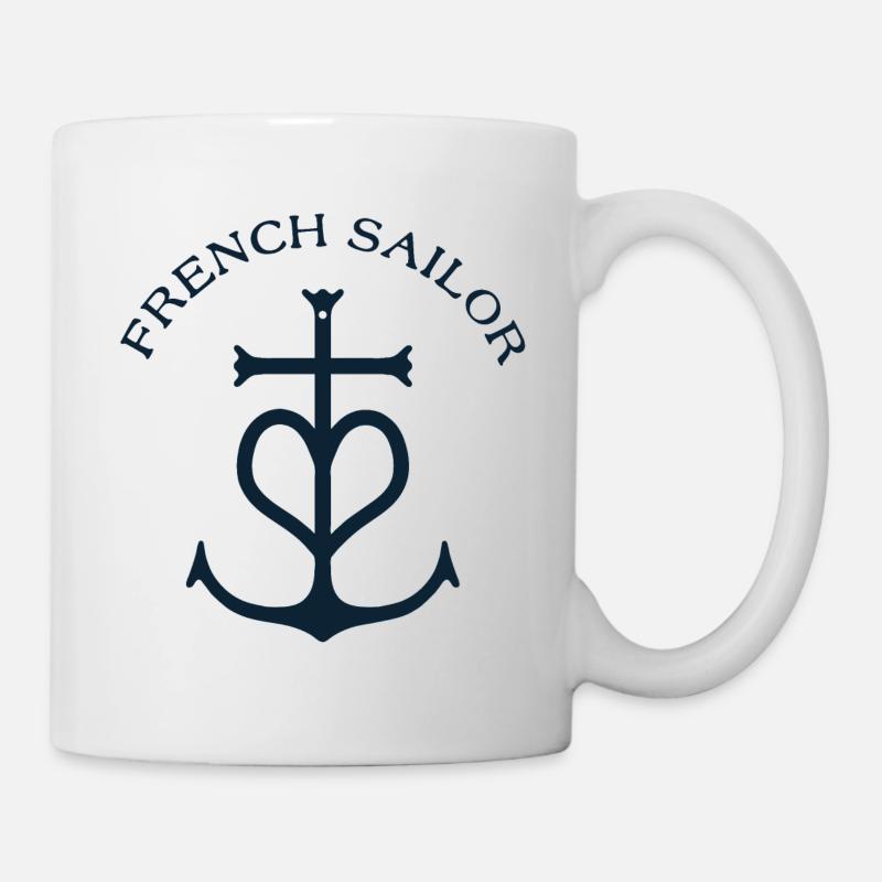 FRENCH SAILOR - Mug blanc - blanc