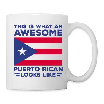 Puerto Rico - Tasse - Weiß - Rechts