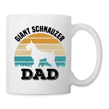 Schnauzer Papa - Mug blanc - blanc - Droite