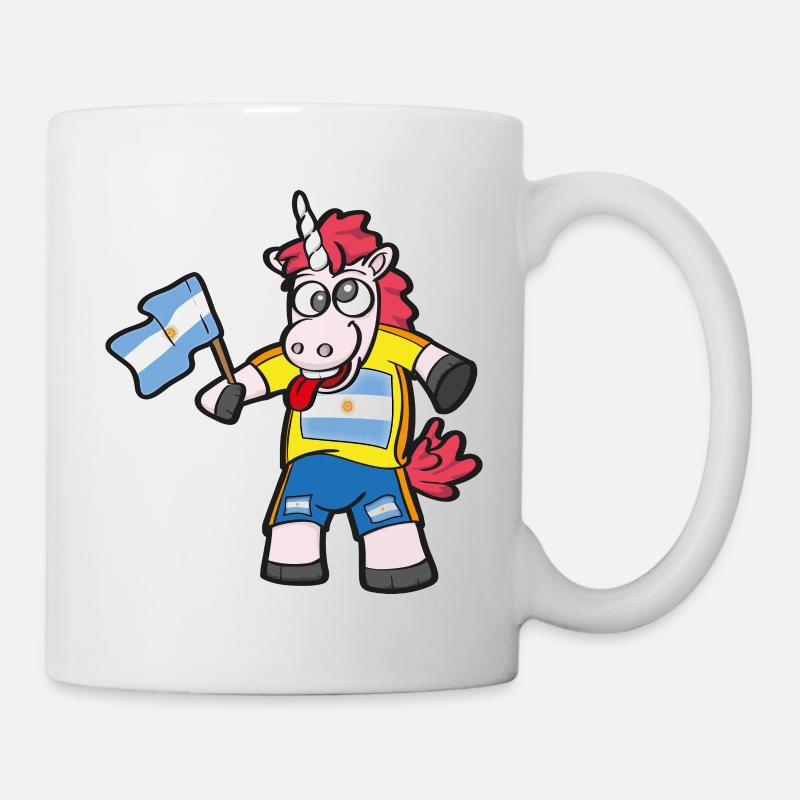 Argentine Crazy Unicorn - Mug - white