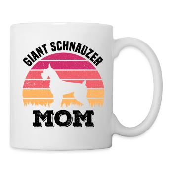 Schnauzer - Tasse - Weiß - Rechts