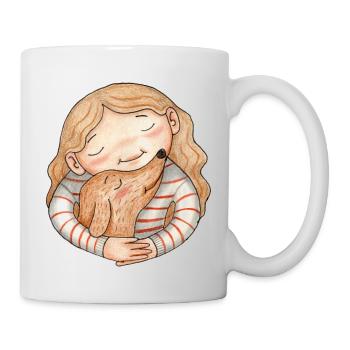 Cozy Dog Moment - Tasse - Weiß - Rechts