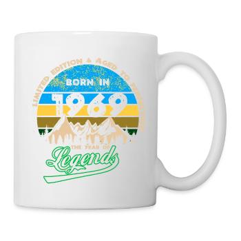 Légendes 1969 - Mug blanc - blanc - Droite