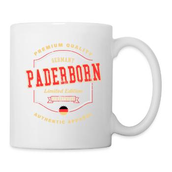 Paderborn Allemagne City Font Vintage Rétro - Mug blanc - blanc - Droite
