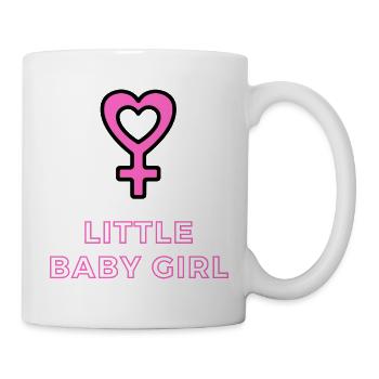 Annonce de bébé - Filles - Grossesse - Mug blanc - blanc - Droite