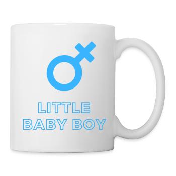 Baby Announcement Pregnancy - Boy - Surprise - Mug - white - Right