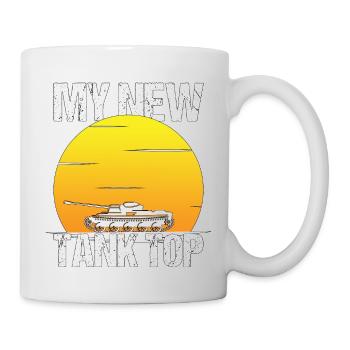 Tank Tank Top Slogan Gift - Mug - white - Right
