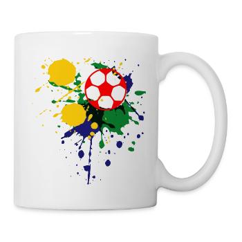 Fußball Soccer - Mug - white - Right