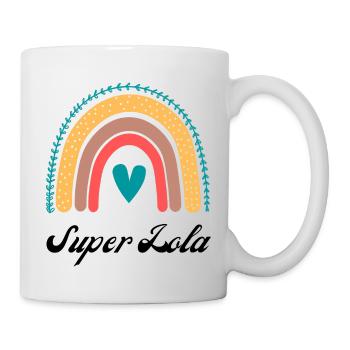 Super Lola - Tasse - Weiß - Rechts