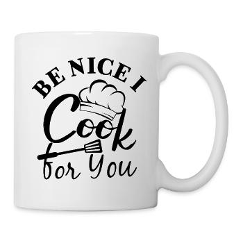 Koch Küchenchef Köche Küche Lustiger Spruch - Tasse - Weiß - Rechts