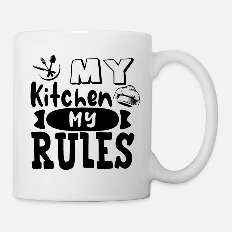 Chef Chef Chef Cuisine Drôle de dicton - Mug blanc - blanc