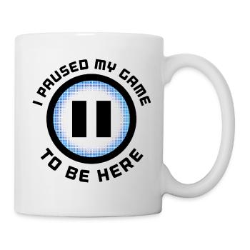 Gamer Design - Tasse - Weiß - Rechts