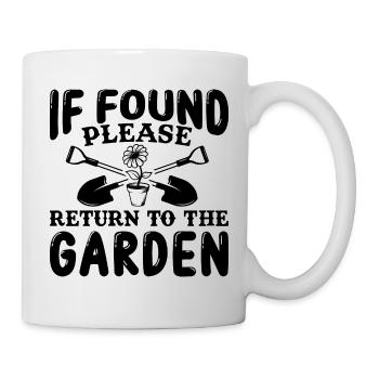 Hobby gardeners, fruit and vegetable gardeners - Mug - white - Right