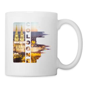 Cologne Cologne Germany City Skyline Cologne Cathedral - Mug - white - Right