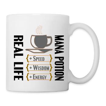 COFFE REAL LIFE MANA POTION - Tasse - Weiß - Rechts