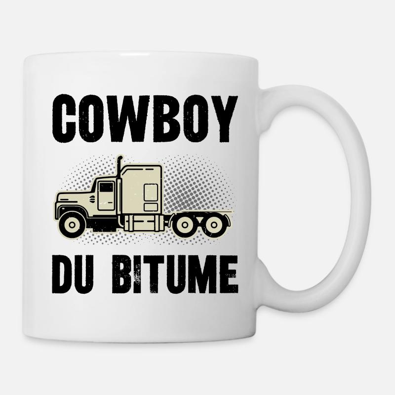 cowboy du bitume - Mug blanc - blanc
