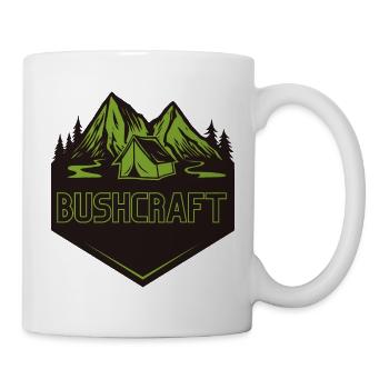 Bushcraft survival - Mug - white - Right