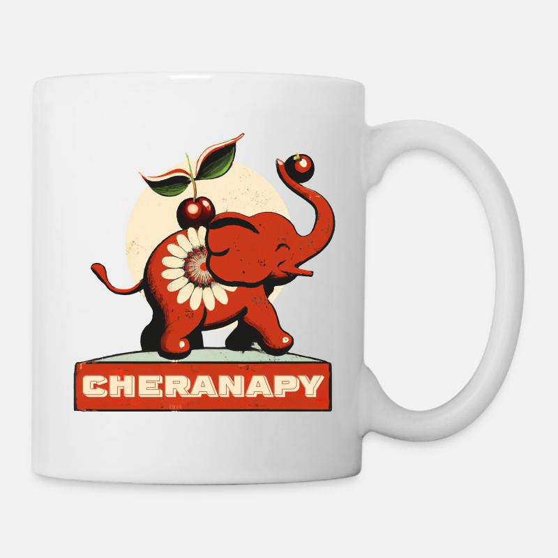 Cheranapy Cherry-Fant - Tasse - Weiß