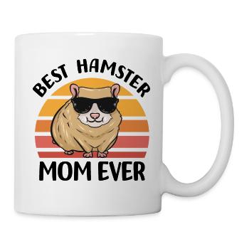 Cadeaux de hamster pour femmes - Mug blanc - blanc - Droite