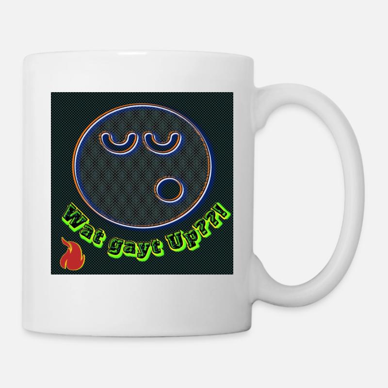 Wat gayt Up??! - Image - 2023 - Mug - white