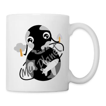 Meine Erde -Mein Zuhause - Tasse - Weiß - Rechts