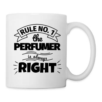 PERFUMER funny gift - Mug - white - Right
