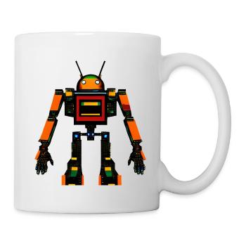 Big Fat Android - Mug - white - Right