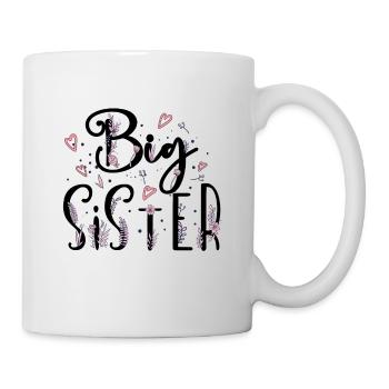 Big Sister, sister gift, promoted to Big sister - Mug - white - Right