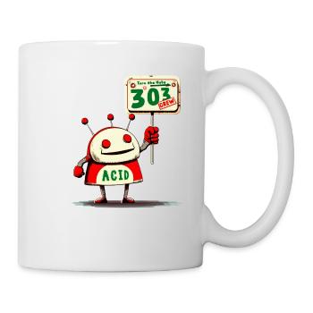 303 Acid Robot - Tasse - Weiß - Rechts