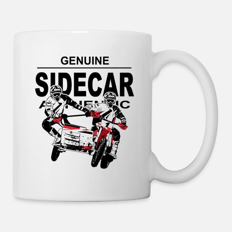 Sidecarcross - Sidecar Moto Cross - Mug - white