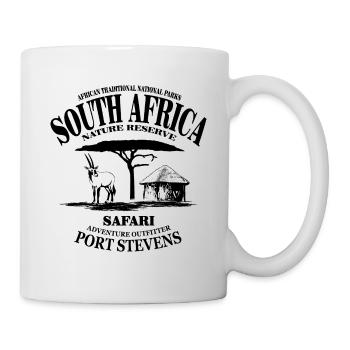 Afrique du Sud - Antilope - Mug blanc - blanc - Droite
