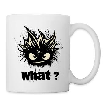 What? Cute Monster - Mug - white - Right