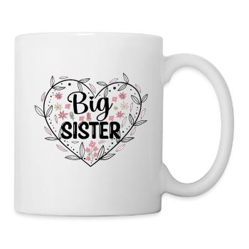 Big Sister, sister gift, promoted to Big sister - Mug - white - Right
