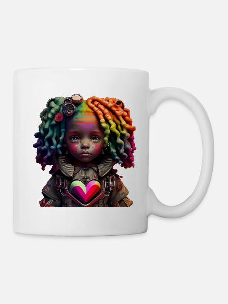Fantasy Girl Gift - Mug - white