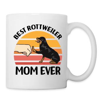 Rottweiler - Tasse - Weiß - Rechts