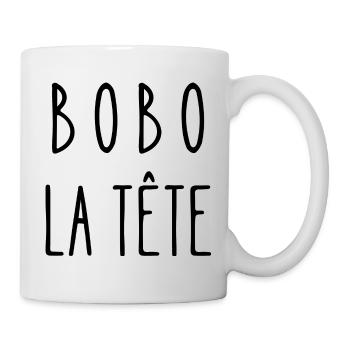 bobo la tête - Mug blanc - blanc - Droite