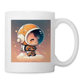 Cute Chibi Astronaut - Mug - white - Right
