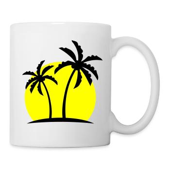 Palm Island Symbol - Mug - white - Right