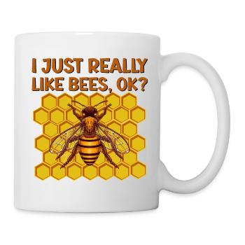 Beekeeping Beekeeping Course Beekeepers' Association Honey Bee Beekeepers - Mug - white - Right