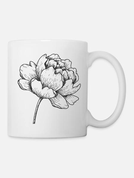Florist Blume Pflanze Natur Gärtner - Tasse - Weiß