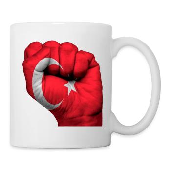 Fist Turquie - Mug blanc - blanc - Droite