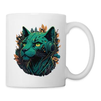 Panter Panter Vintage Gaming - Tasse - Weiß - Rechts