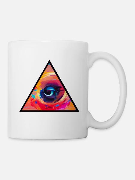 All seeing eye - Mug - white