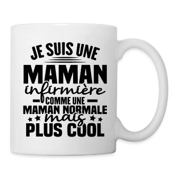 Je suis une maman infirmière - Mug blanc - blanc - Droite
