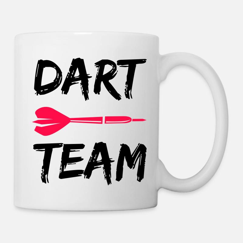 dart team - Tasse - Weiß