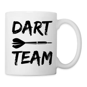 dart team - Tasse - Weiß - Rechts